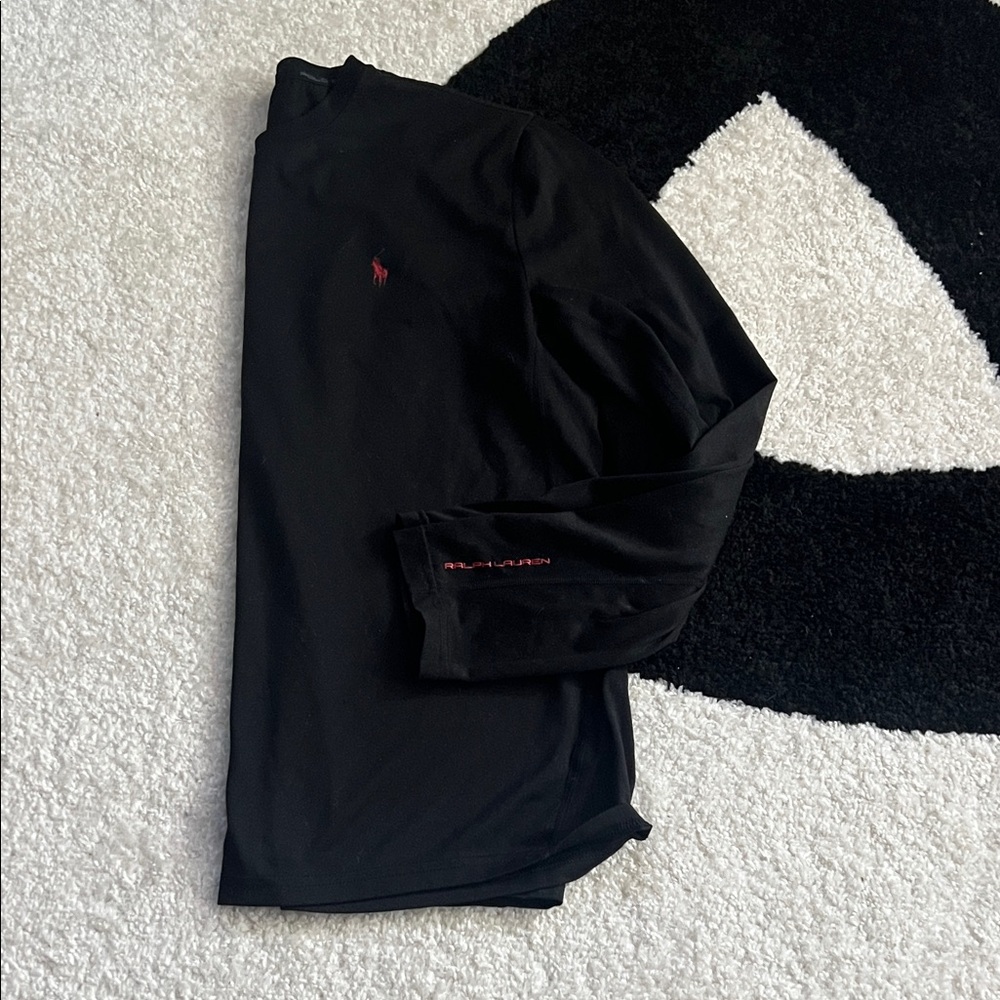 Polo Ralph Lauren Black Long Sleeve Tee